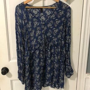 Babydoll tunic top